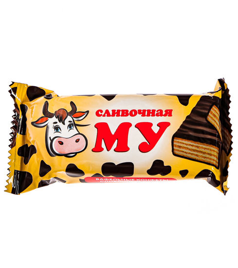 Изображение Конфеты вес вафел Сливочная "МУ"  Невский Кондитер