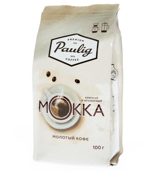 Изображение Кофе молотый Мокка Paulig 100г