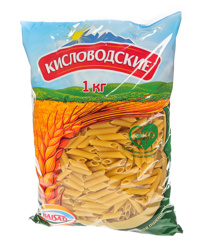 Изображение Макароны Байсад Перо ребристое 1кг