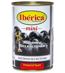 Изображение Маслины Мини без косточки Иберика 300г ж/б