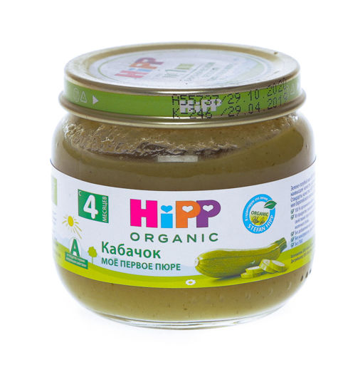 Изображение Пюре кабачковое, стекло, 