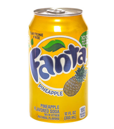 Изображение Фанта напиток б/а  ананас Fanta Pineapple ж/б 0,355 л (12)