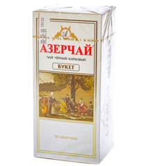 Изображение Чай черн. АЗЕРЧАЙ байховый букет 25пак