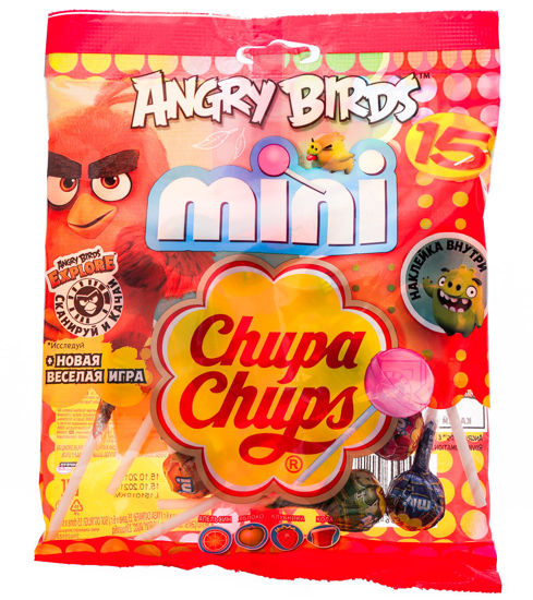 Изображение Чупа Чупс карамель на палочке Пушен мини пакет 16г