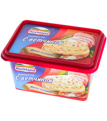 Изображение 0178 Плавл. сыр Hochland с ветчиной (ванночка 400 г)