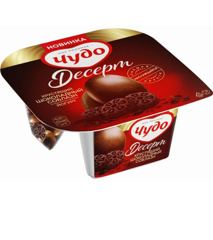 Изображение БЗМЖ 0796 Йогурт "Чудо" 3% Corner Шоколад-Печенье 105г (шт.)