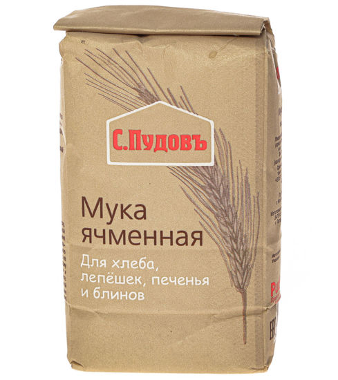 Изображение 5255 Мука С.Пудовъ Ячменная 0.4кг/10