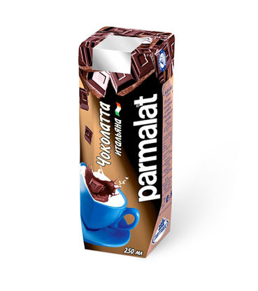 Изображение БЗМЖ 2539 ЧОКОЛАТТА Коктейль мол.шоколадный 1,9% ультрапастер.0,25л, Parmalat, 6мес.