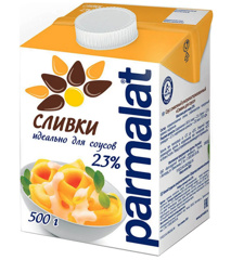 Изображение БЗМЖ 0344 СЛИВКИ Стерилизованные 23% 0,5л Parmalat Edge, 6мес.