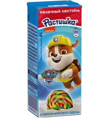 Изображение БЗМЖ 9015 Растишка Коктейль молоч.ультрапаст.Фрукт.леденец 2% 210г TBA slim ГК18 (шт.)