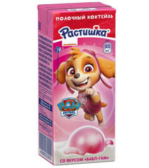 Изображение БЗМЖ 9039 Растишка Коктейль молоч.ультрапаст.Бабл Гам 2% 210г TBA slim ГК18 (шт.)