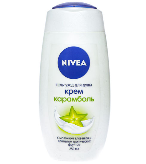 Изображение 6022 Гель-уход для душа Nivea "Крем карамболь"250 мл