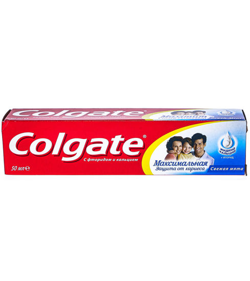 Изображение 49003 Зуб.паста Colgate Защита от кариеса Свеж Мята 50мл