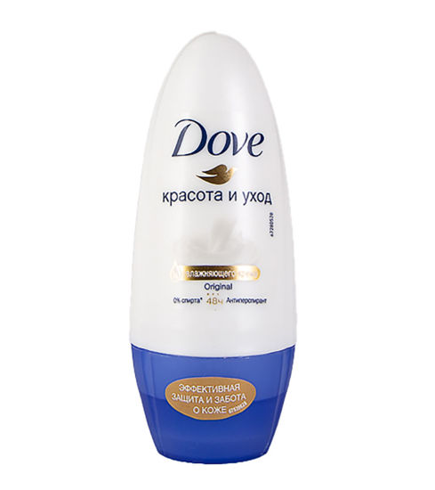 Изображение 7432 DOVE АНТИПЕРСПИРАНТ ШАРИКОВЫЙ КРАСОТА И УХОД 6Х50ML