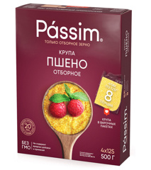 Изображение 3003 ПАССИМ Пшено Отборное вар/пак 0,5кг (9)
