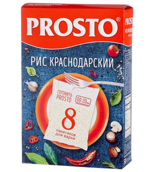 Изображение 0425 Рис Краснодарский 500г 12шт PROSTO