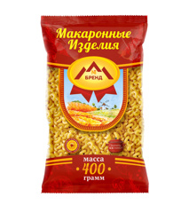 Изображение 0873 Макароны РОЖОК Бренд №1 400г м/уп