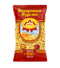 Изображение 0866 Макароны ПЕРО Бренд №1 400г м/уп