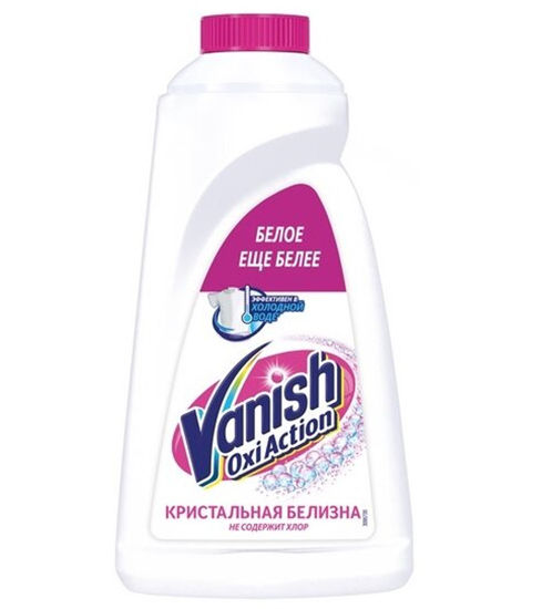 Изображение 7136 Отбеливатель 1 л Vanish Oxi Action жидкий крист. белизна