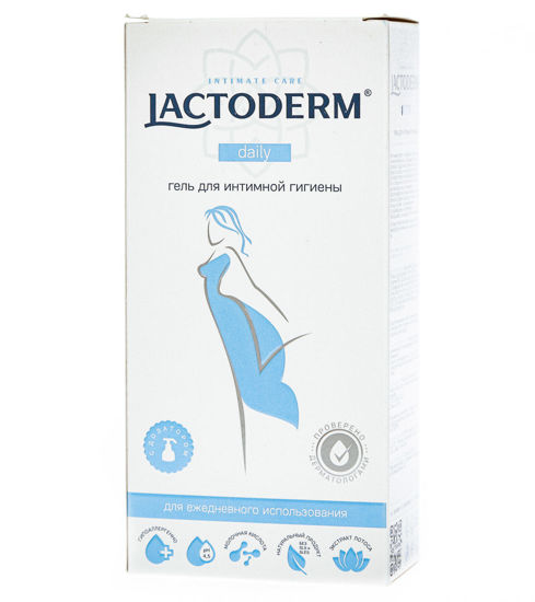 Изображение 0677 Гель для интим.гигиены Lactoderm daily 250мл к/уп