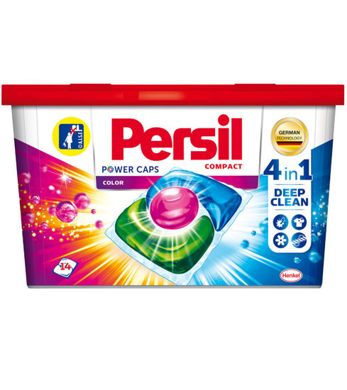 Изображение 1095 Persil Power Caps капсулы д/стирки 14 шт 4в1 колор {8}