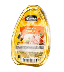 Изображение 0810 Паштет из мяса птицы деликатесный Hame 105г ламистер