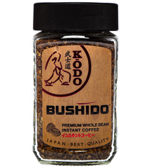 Изображение 0176 BUSHIDO KODO Кофе субл. молотый + растворим. ст/б 95гр/9