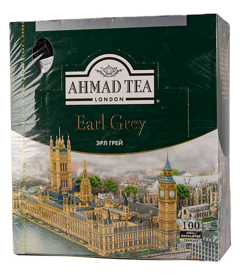 Изображение 5951 Чай Ahmad Tea Эрл Грей 100пак