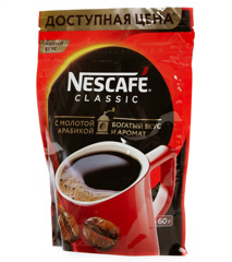 Изображение 0588 NESCAFE Classic Пакет 12х60г Y19, 540 дней (шт.)