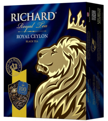 Изображение 9945 Чай черный с/н Роял Цейлон Richard 100 п/2г