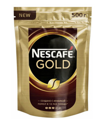 Изображение 1975 NESCAFE GOLD Пакет 12х500g Y17, RU. 540 дней