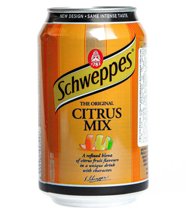 Изображение 3996 Швепс Цитрус Микс Schweppes Citrus Mix ж/б 0,33 л (24)