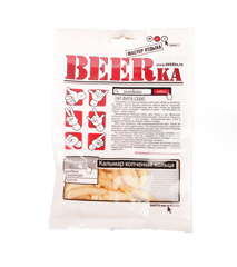 Изображение 4535 Рыбный снек Кальмар кольца копченый BEERкa 38г