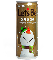 Изображение 6581 Кофе Let's Be в банках 240 мл. Cappuccino