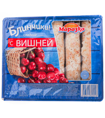 Изображение 3043 Блинчики Морозко Вишня 370гр