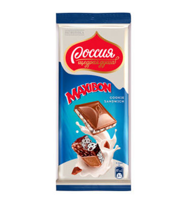 Изображение 1966 Шоколад 80 г Nestle Россия Максибон со вкусом мороженого м/уп