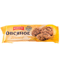 Изображение 3708 Печенье Кухмастер "Овсяное" 270г