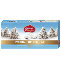 Изображение 4043 РОДНЫЕ ПРОСТОРЫ Конфеты Кокос 10х172 г,300 дней