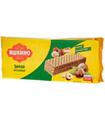 Изображение 2646 Вафли Яшкино Ореховые, 300 г