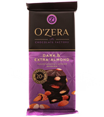 Изображение 8113 Шок. O Zera горький Dark & Extra Almond O"Zera 90г