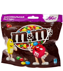 Изображение 0905 Драже ТМ M&M`s Шоколадный 360 г