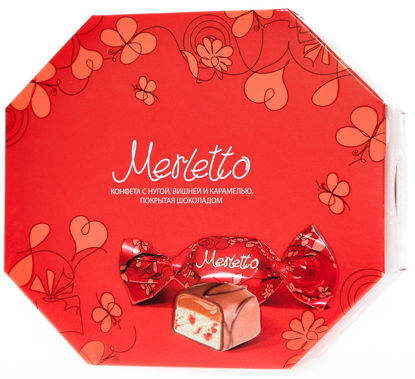 Изображение 0281 Конфеты кор "Merletto" с вишней 150г Конти