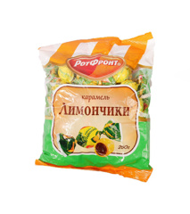Изображение 0881 Конфеты карамель Лимончики 250г Рот Фронт