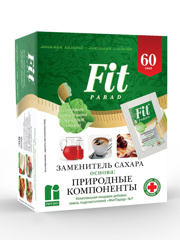 Изображение 0046 Сахарозаменитель №7 смесь 1:5 саше 60шт, Фит-парад 