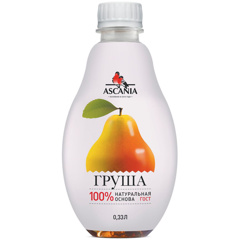 Изображение 0468 Напиток "ASCANIA" б/а газ. 0,37л пэт ГРУША  1/6