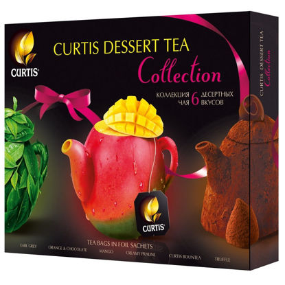 Изображение 0474 Чай Curtis "Dessert Tea Collection" ассорти 30 пакетов к/у
