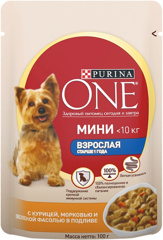 Изображение 0757 ONE МИНИ Акт Соб ГовядинаКарт Морк26x85г 720 дней (шт.)