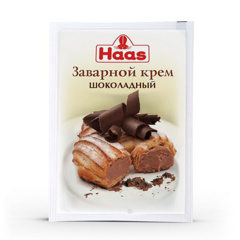 Изображение 0807 Крем заварной 100 г Haas шоколадный м/уп