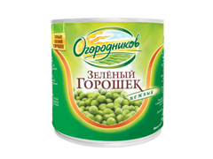 Изображение 0981 Горошек зелёный ТМ Огородников 425мл ж/б