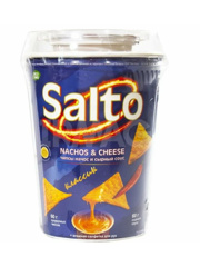 Изображение 1326 ЧИПСЫ NACHOS классик кукурузные натуральные 60 гр (12) ТМ Salto